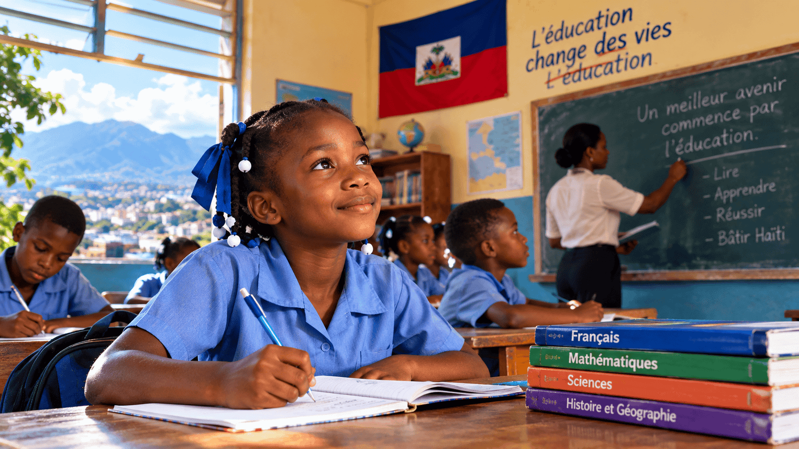 Éducation en Haïti : reconstruire l’école pour reconstruire l’avenir